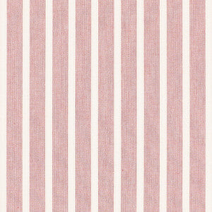 Jean Stripe Red 71382 by Schumacher Designer Fabric