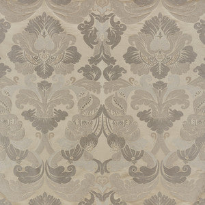 Molveno Damasco Champagne 71471 by Schumacher Designer Fabric
