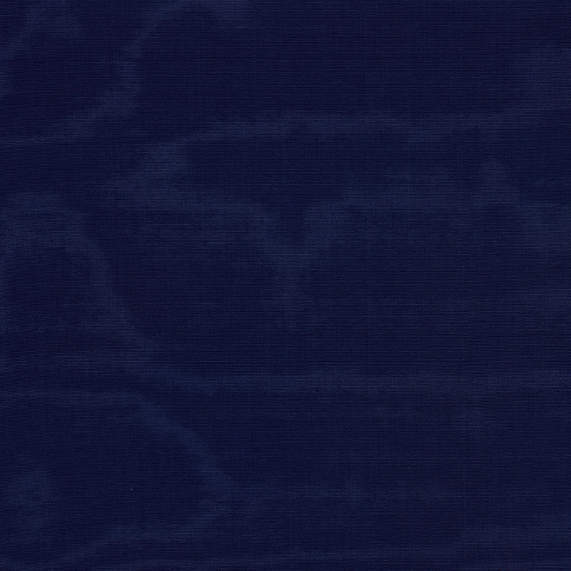 Luna Moire Marine 71674 by Schumacher Designer Fabric Caravanne 100% Cotton - Horizontal: - and Vertical: - 54 - Swanky Fabrics -