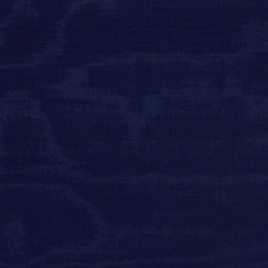 Luna Moire Marine 71674 by Schumacher Designer Fabric