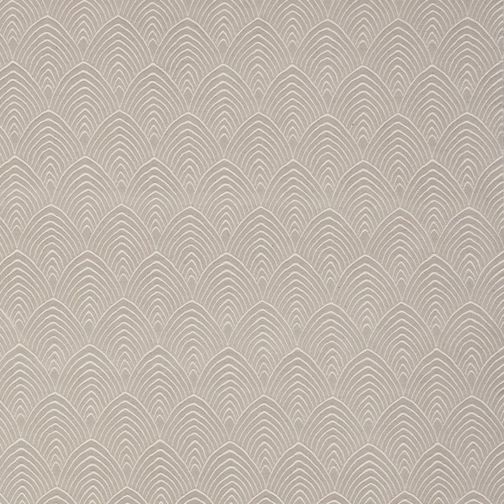Archival Brocatelle Argent 71732 by Schumacher Designer Fabric Schumacher-Classics 47% Linen, 34% Viscose, 19% Silk - Horizontal: 13.625 and Vertical: VERT 4 3/4 55.25 - Swanky Fabrics -