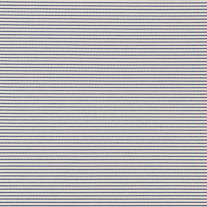 Stitched Stripe Navy 71743 by Schumacher Designer Fabric Indooroutdoor-Prints-Wovens 100% High Wyzenbeek 75,000 Horizontal: - and Vertical: 1/4- 56 - Swanky Fabrics -