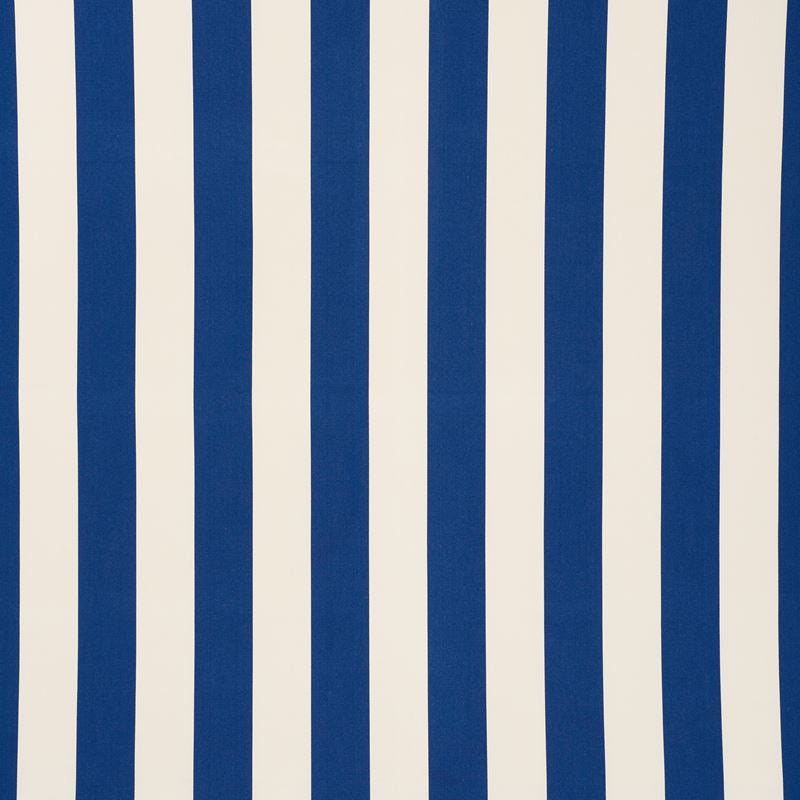 Cabana Stripe Indigo 71750 by Schumacher Designer Fabric Indooroutdoor-Prints-Wovens 100% High Wyzenbeek 100,000 Horizontal: 7 and Vertical: - 57.75 - Swanky Fabrics -