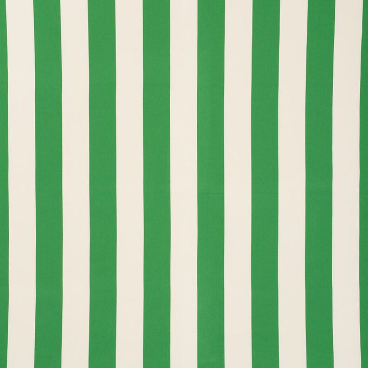 Cabana Stripe Green 71751 by Schumacher Designer Fabric Indooroutdoor-Prints-Wovens 100% High Wyzenbeek 100,000 Horizontal: 7 and Vertical: - 57.75 - Swanky Fabrics -