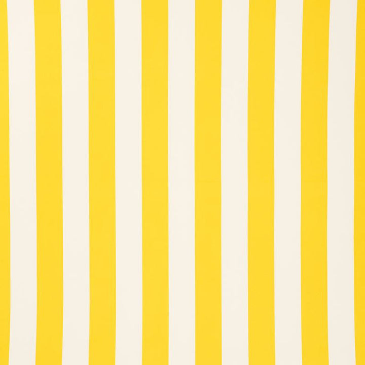 Cabana Stripe Yellow 71752 by Schumacher Designer Fabric Indooroutdoor-Prints-Wovens 100% High Wyzenbeek 100,000 Horizontal: 7 and Vertical: - 57.75 - Swanky Fabrics -