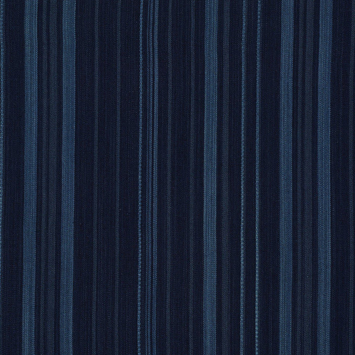 Cajamarca Stripe Indigo 71880 by Schumacher Designer Fabric Caravanne 100% Cotton Martindale 20,000 Horizontal: 17.625 and Vertical: - 53 - Swanky Fabrics -