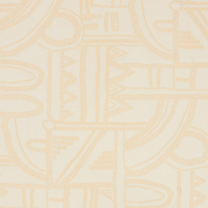 Nadia Matelasse Ivory 71920 by Schumacher Designer Fabric CARAVANNE See Sample ITALY - </p><p>Repeat: Horizontal: 26 1/2" (67CM) and Vertical: 24 1/2" (62CM) 52 1/2" (133CM) - Swanky Fabrics -