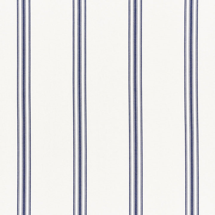 Gainsbourg Navy 72033 by Schumacher Designer Fabric Vogue-Living 63% Cotton, 37% Bamboo - Horizontal: 3.5 and Vertical: - 54.75 - Swanky Fabrics -