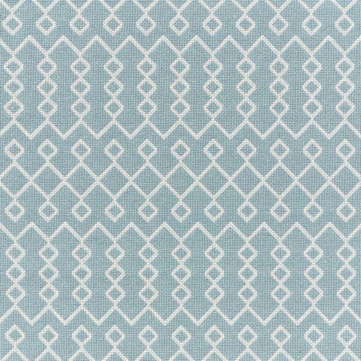 Bricolette Sky 72111 by Schumacher Designer Fabric Essentials-Midscale-Upholstery-Fabrics 78% Cotton, 19% Polyester, 3% Nylon Wyzenbeek 30,000 Horizontal: 1.75 and Vertical: 9.5 54.25 - Swanky Fabrics -
