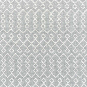 Bricolette Grey 72112 by Schumacher Designer Fabric