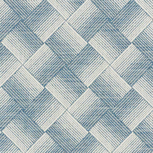 Ashberg Blue 72142 by Schumacher Designer Fabric