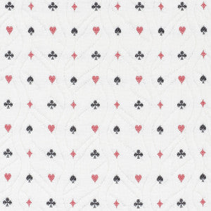 Le Joueur Rouge Et Noir 72270 by Schumacher Designer Fabric