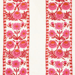 Marguerite Embroidery Blossom 72331 by Schumacher Designer Fabric