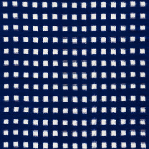 Heiho Ikat Indigo 72350 by Schumacher Designer Fabric