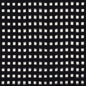 Heiho Ikat Black 72351 by Schumacher Designer Fabric