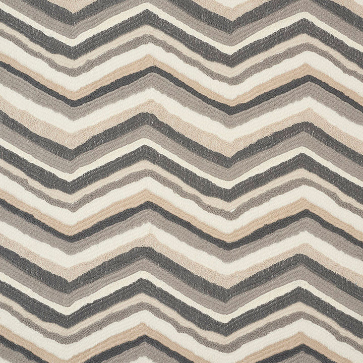 Shasta Embroidery Neutral 72470 by Schumacher Designer Fabric OPEN SKY See Sample INDIA - </p><p>Repeat: Horizontal: 8 1/2" (22CM) and Vertical: 7 1/2" (19CM) 52" (132CM) - Swanky Fabrics -