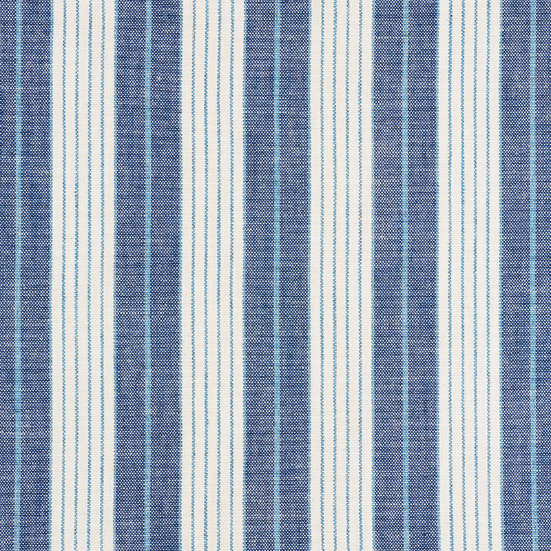 Horst Stripe Delft 72600 by Schumacher Fabric Schumacher Fabric Horst Stripe Delft 72600Fabric VISCOSE 45% ITALY </p><p>Repeat: H: HORZ. 4 1/4" (11CM) , V: 55 - Fabric Carolina -