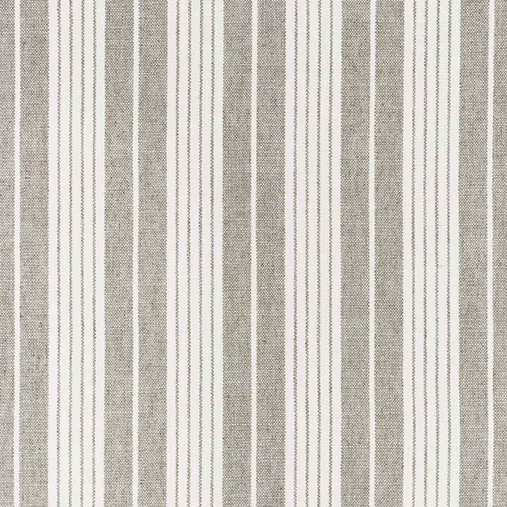 Horst Stripe Grisaille 72602 by Schumacher Designer Fabric Vogue-Living 45% Viscose, 23% Cotton, 22% Linen, 10% Polyester Martindale 35,000 Horizontal: 4.25 and Vertical: - 55 - Swanky Fabrics -