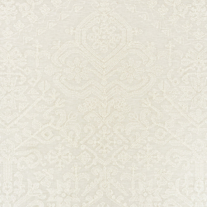 Camilla Sheer Ivory 72660 by Schumacher Designer Fabric Essentials-Sheers-Casements 53% Linen, 27% Polyester, 20% Cotton - Horizontal: 21.75 and Vertical: 31.25 52.5 - Swanky Fabrics -