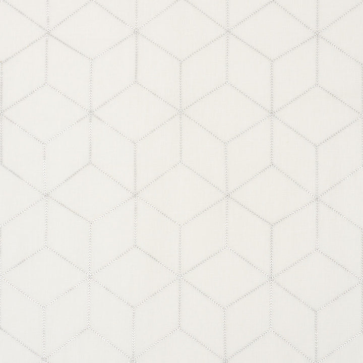 Atria Silver 72670 by Schumacher Designer Fabric Essentials-Sheers-Casements 90% Linen, 7% Acrylic, 3% Viscose - Horizontal: 4 and Vertical: 7.75 51 - Swanky Fabrics -