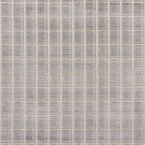 Otto Velvet Pewter 72762 by Schumacher Designer Fabric