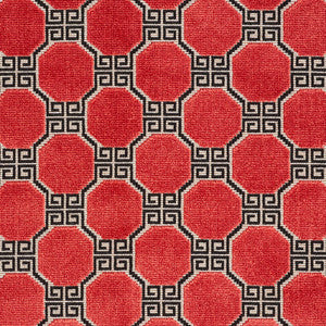 Octavia Velvet Ruby 72796 by Schumacher Designer Fabric