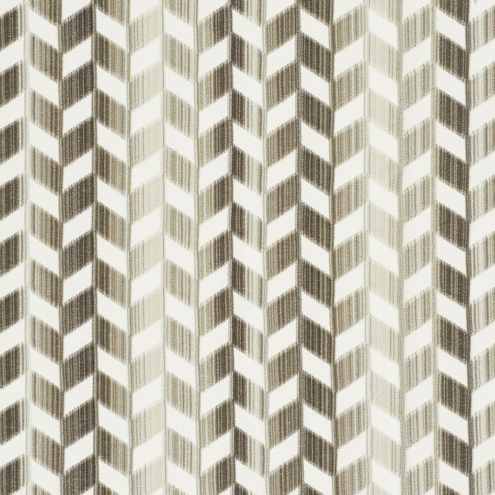 Chevron Strie Velvet Stone 72810 by Schumacher Designer Fabric CUT & PATTERNED VELVETS POLYESTER 55% COTTON 45% INDIA MARTINDALE 60,000 </p><p>Repeat: Horizontal: 26 1/2" (67CM) and Vertical: 2 1/4" (6CM) 53.5 - Swanky Fabrics -