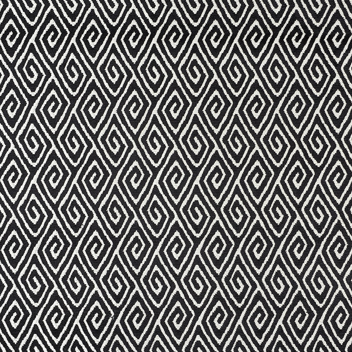 Diamante Velvet Onyx 72831 by Schumacher Designer Fabric Cut-Patterned-Velvets 71% Viscose, 29% Cotton Wyzenbeek 35,000 Horizontal: 1.75 and Vertical: 3 54 - Swanky Fabrics -