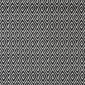 Diamante Velvet Onyx 72831 by Schumacher Designer Fabric