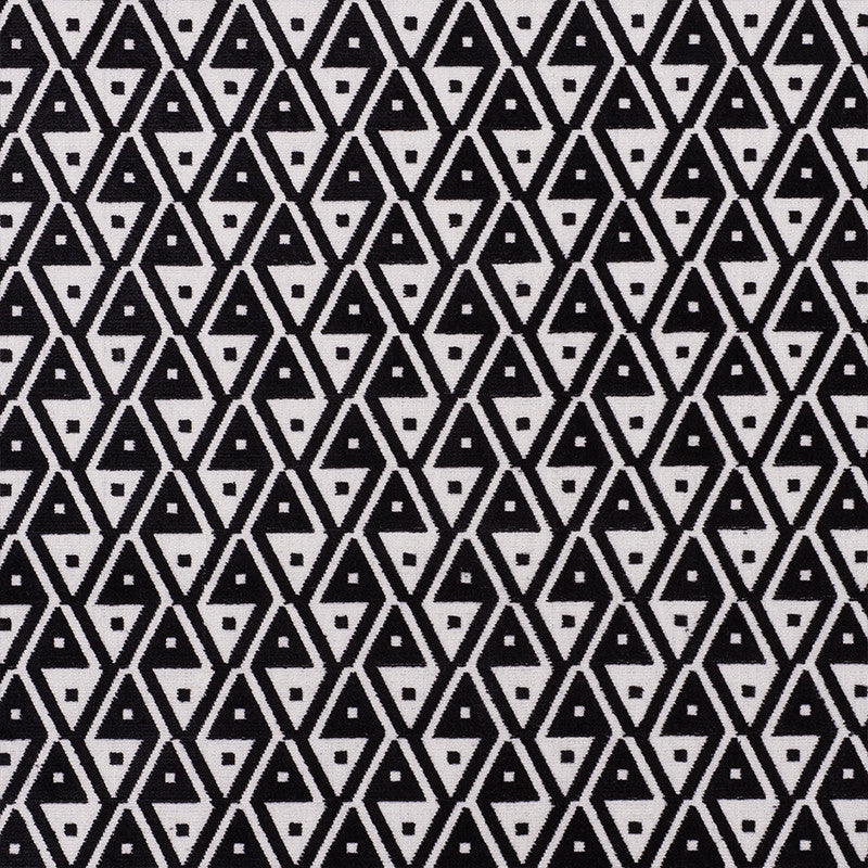 Hoffmann Velvet Onyx 72992 by Schumacher Fabric Schumacher Fabric Hoffmann Velvet Onyx 72992Fabric VISCOSE 56% INDIA </p><p>Repeat: H: HORZ. 2" (5CM) , V: VERT. 2" (5CM) 54 - Fabric Carolina -