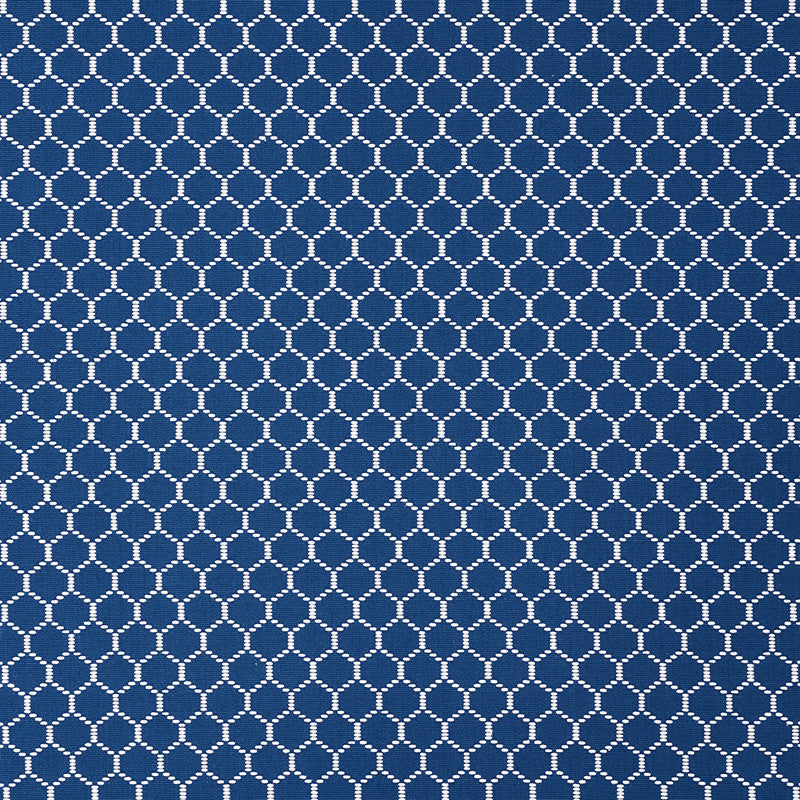 Fishnet Marine 73093 by Schumacher Designer Fabric Orient-Express 100% Cotton Martindale 18,000 Horizontal: 5/8- and Vertical: 1 57.5 - Swanky Fabrics -