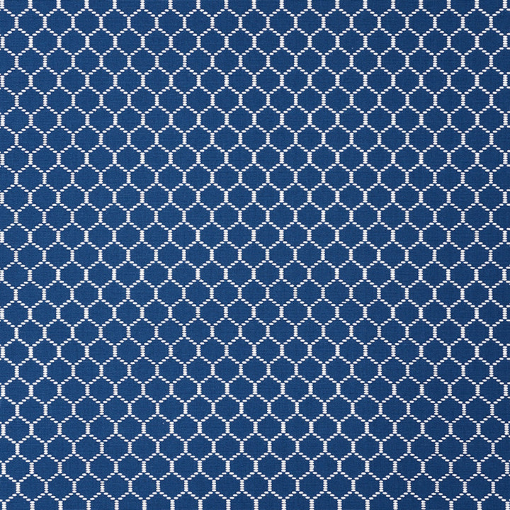 Fishnet Marine 73093 by Schumacher Designer Fabric Orient-Express 100% Cotton Martindale 18,000 Horizontal: 5/8- and Vertical: 1 57.5 - Swanky Fabrics -