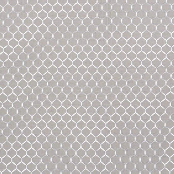 Fishnet Grey 73094 by Schumacher Designer Fabric ORIENT EXPRESS See Sample INDIA - </p><p>Repeat: Horizontal: 5/8" (2CM) and Vertical: 1" (3CM) 57 1/2" (146CM) - Swanky Fabrics -