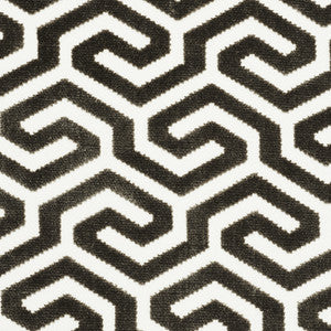 Ming Fret Velvet Taupe 73101 by Schumacher Designer Fabric