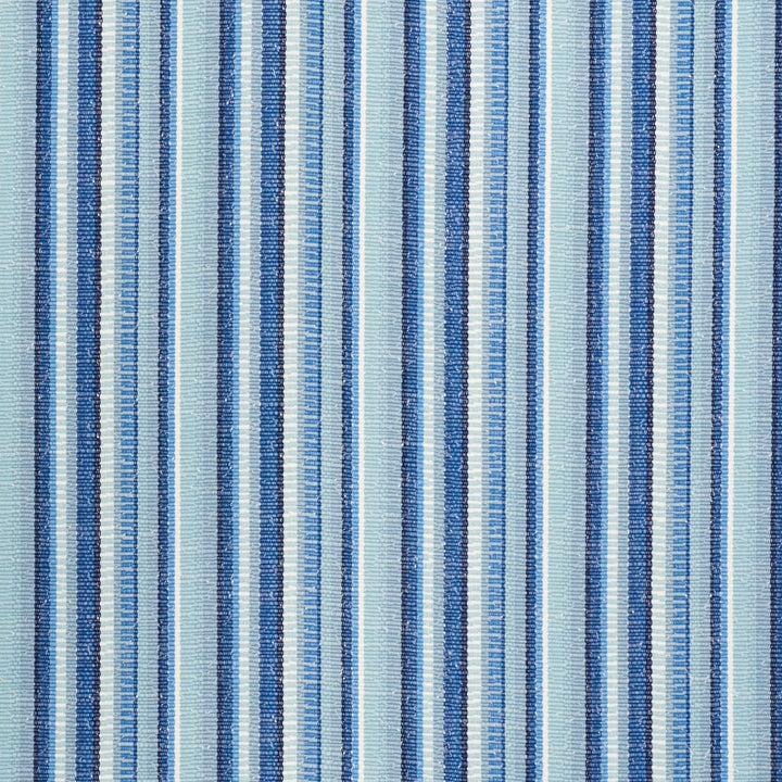 Primavera Stripe Sea 73112 by Schumacher Designer Fabric Indooroutdoor-Ii-Prints-Wovens 100% Dralon Martindale 25,000 Horizontal: 3.375 and Vertical: - 55.25 - Swanky Fabrics -