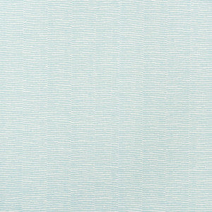 Promenade Indoor/Outdoor Aqua 73132 by Schumacher Designer Fabric