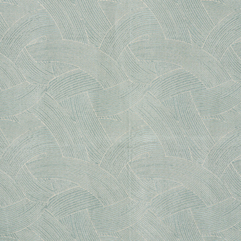 Tempesta Mist 73182 by Schumacher Designer Fabric Au-Naturel 58% Viscose, 24% Linen, 18% Cotton - Horizontal: 14 and Vertical: 16 55 - Swanky Fabrics -
