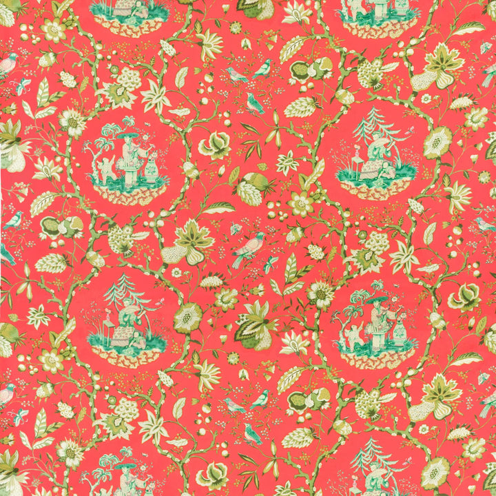 7324-20 Tea Garden by Bassett Mcnab Designer Fabric BASSETT MCNAB PRINTS 100%COT USA </p><p>Repeat: 36 54 in - Swanky Fabrics -