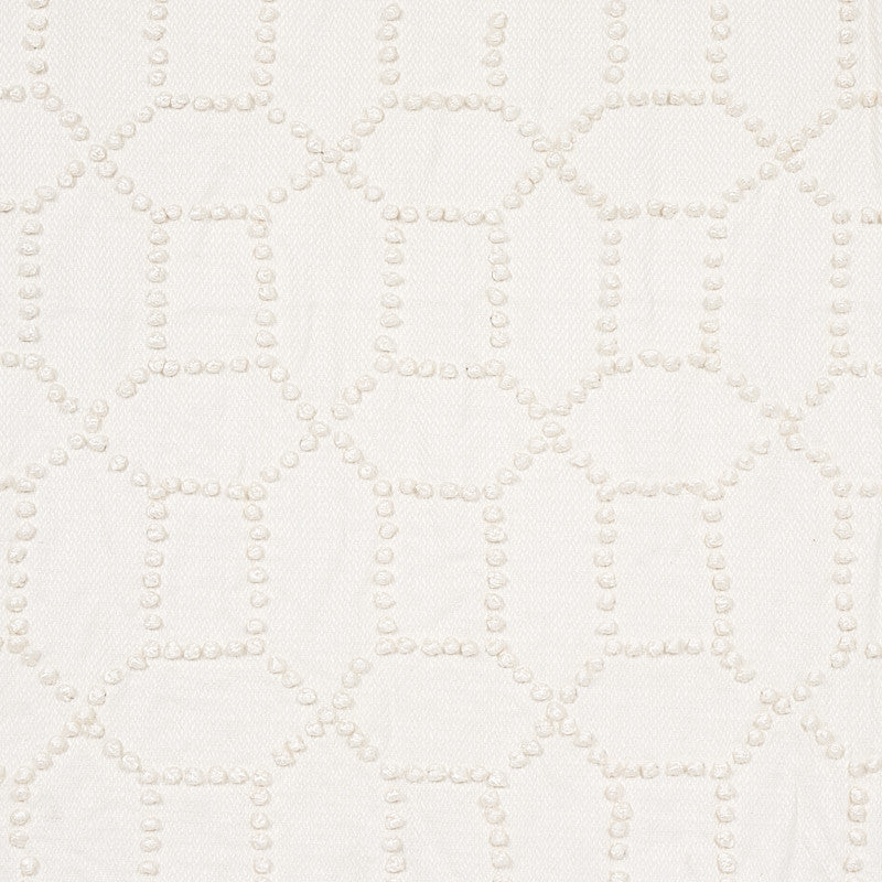 Vento Embroidery Ivory 73281 by Schumacher Fabric Schumacher Fabric Vento Embroidery Ivory 73281Fabric LINEN 25% INDIA </p><p>Repeat: H: HORZ. 6 3/5" (17CM ), V: VERT. 7 4/5" (20CM) 50 - Fabric Carolina -
