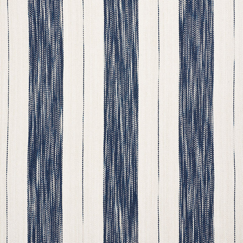 Arroyo Stripe Indigo 73311 by Schumacher Fabric Schumacher Fabric Arroyo Stripe Indigo 73311Fabric COTTON 100% INDIA </p><p>Repeat: H: HORZ. 9" (23CM) , V: 55 - Fabric Carolina -