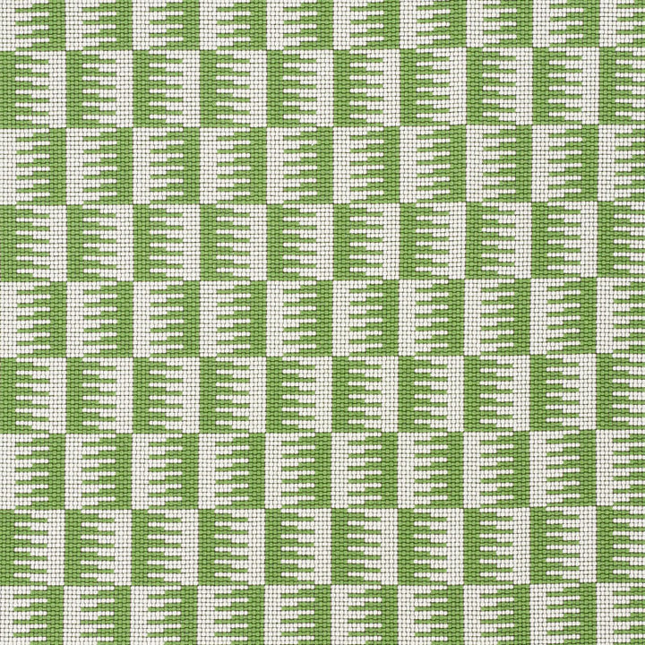 Dovetail Green 73321 by Schumacher Designer Fabric INDOOR/OUTDOOR II: PRINTS & WOVENS DRALON ACRYLIC 100% BELGIUM MARTINDALE 50,000 </p><p>Repeat: Horizontal: 1 1/2" (4CM) and Vertical: 3 1/4" (8CM) 57 - Swanky Fabrics -