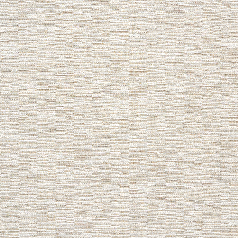 Albers Weave Cream 73390 by Schumacher Designer Fabric Textures 40% Viscose, 30% Cotton, 20% Linen, 6% Polyacrylic Martindale 26,000 Horizontal: - and Vertical: - 54.5 - Swanky Fabrics -