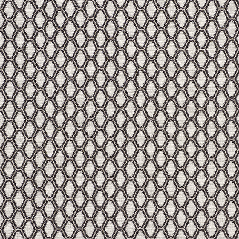Beehive Graphite 73422 by Schumacher Designer Fabric Happy-Together 72% Cotton, 19% Viscose, 9% Linen Martindale 23,000 Horizontal: 1.5 and Vertical: 1.5 54.5 - Swanky Fabrics -