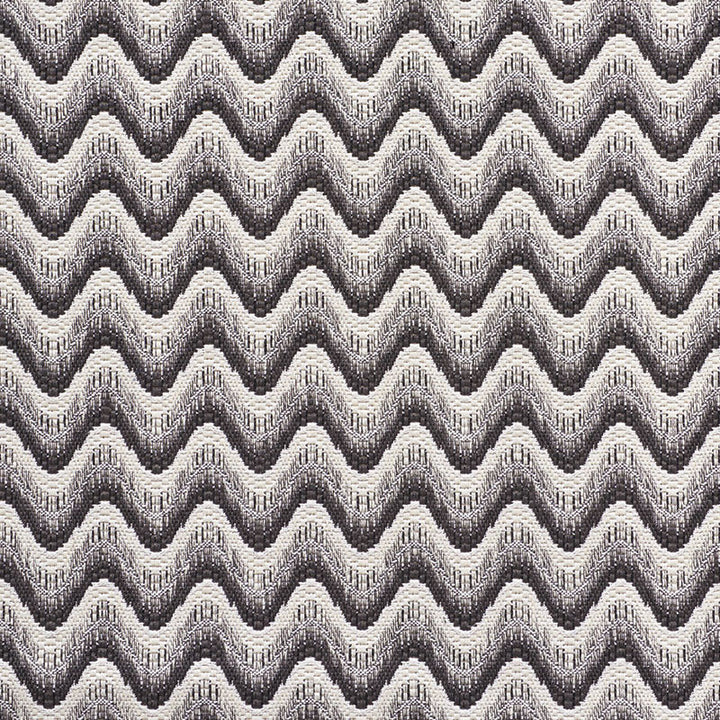 Bargello Wave Graphite 73441 by Schumacher Designer Fabric HAPPY TOGETHER COTTON 49% VISCOSE 30% ITALY MARTINDALE 26,000 </p><p>Repeat: Horizontal: 2 1/4" (6CM) and Vertical: 1 3/4" (4CM) 55.5 - Swanky Fabrics -