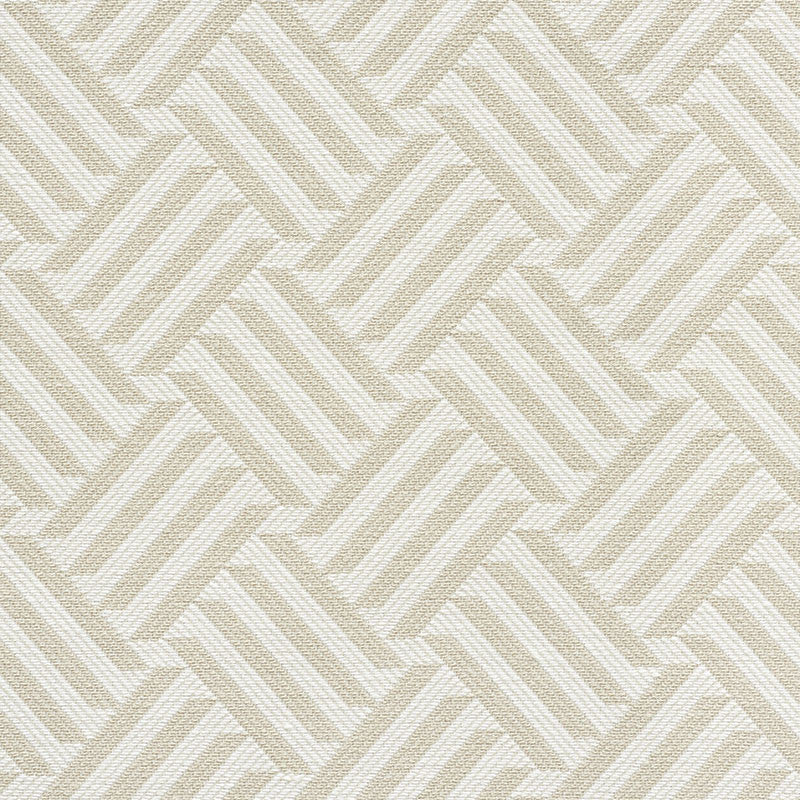 Cross Hatch Natural 73450 by Schumacher Designer Fabric HAPPY TOGETHER See Sample ITALY - </p><p>Repeat: Horizontal: 4 1/2" (11CM) and Vertical: 4 1/2" (11CM) 55 1/2" (141CM) - Swanky Fabrics -
