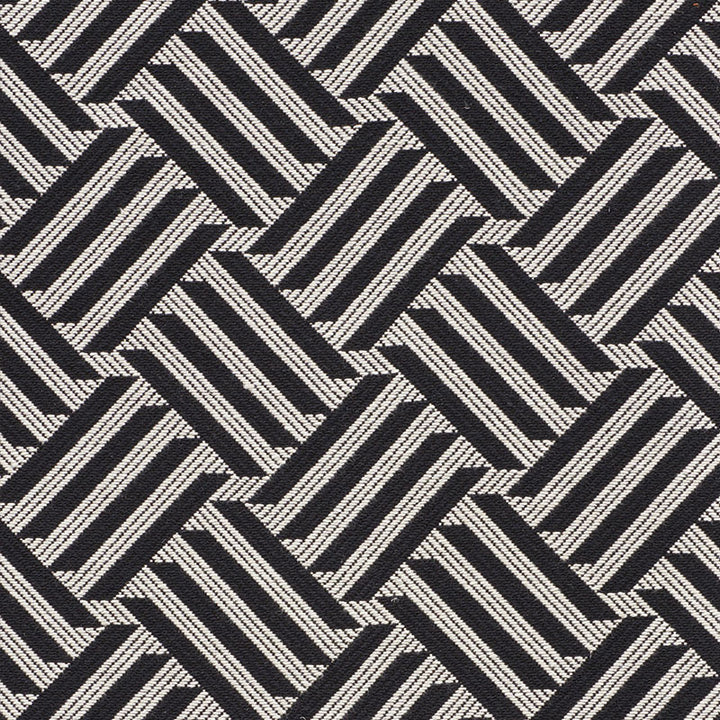 Cross Hatch Black 73451 by Schumacher Designer Fabric HAPPY TOGETHER LINEN 42% COTTON 38% ITALY MARTINDALE 30,000 </p><p>Repeat: Horizontal: 4 1/2" (11CM) and Vertical: 4 1/2" (11CM) 55.5 - Swanky Fabrics -