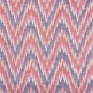 Ibiza Flamestitch Berry 73462 by Schumacher Designer Fabric
