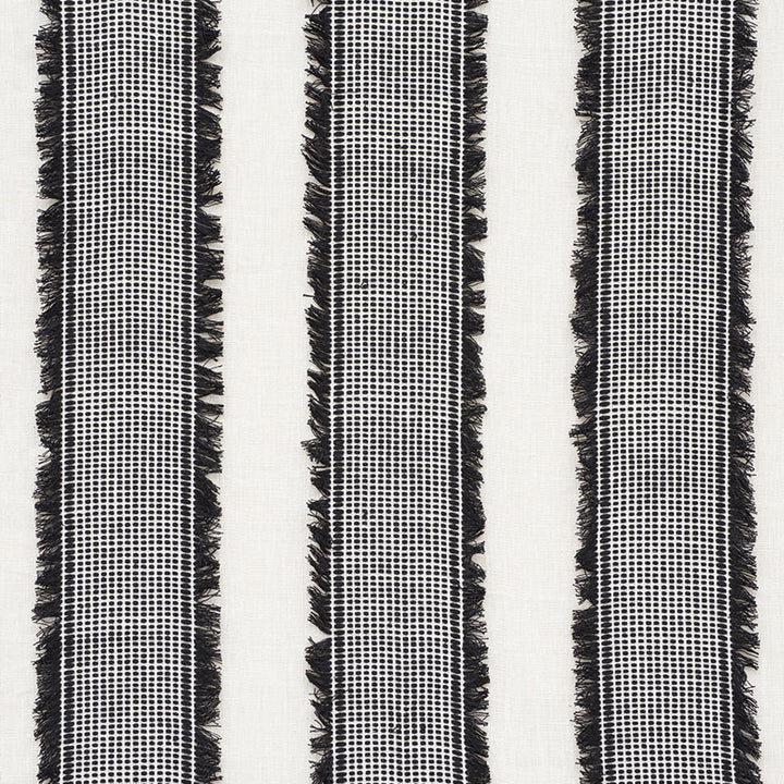 Tulum Black 73591 by Schumacher Fabric Schumacher Fabric Tulum Black 73591Fabric LINEN 70% INDIA </p><p>Repeat: H: HORZ. 8 1/4" (21CM), V: 0 49.5 - Fabric Carolina -