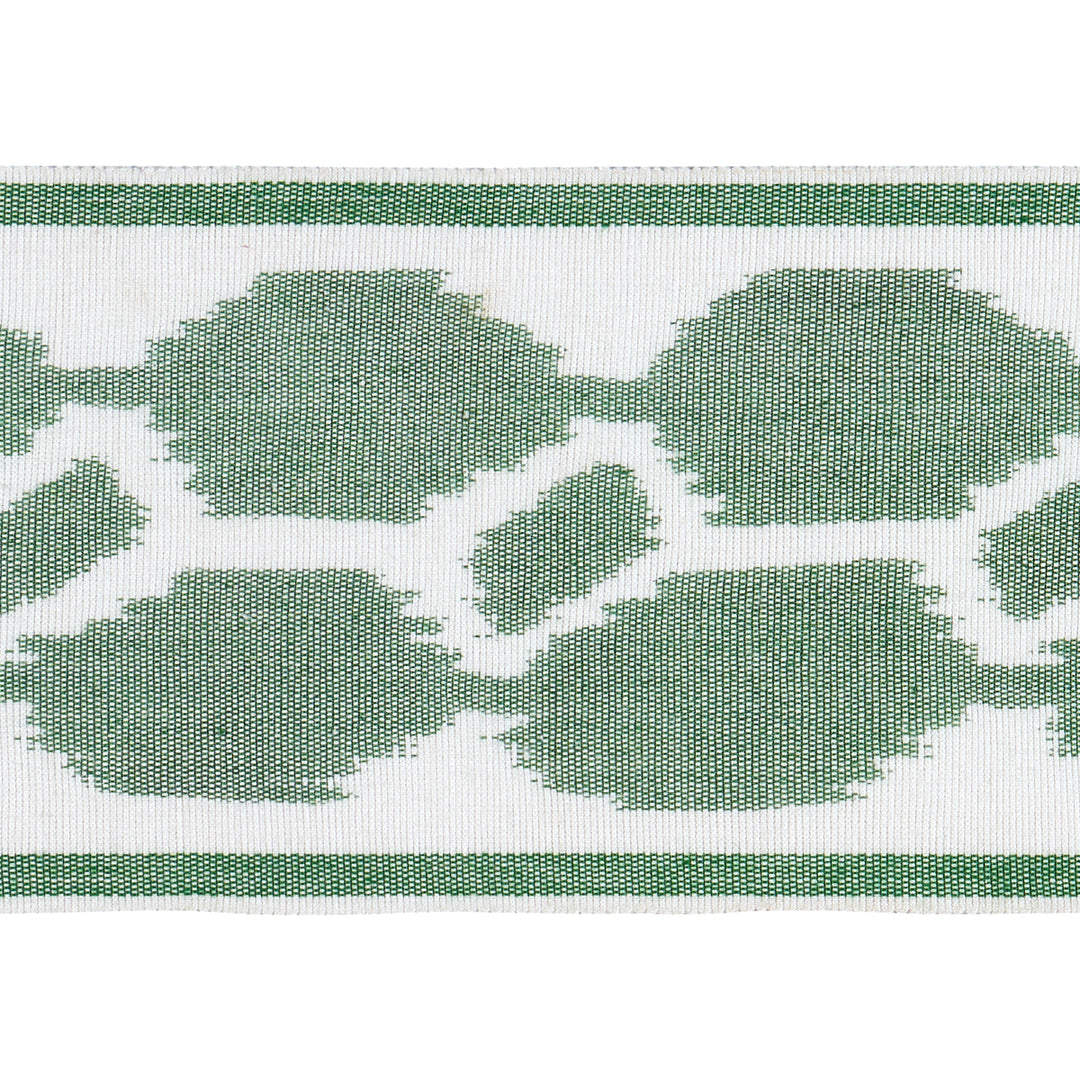 Telia Tape Green 73698 by Schumacher Designer Trim