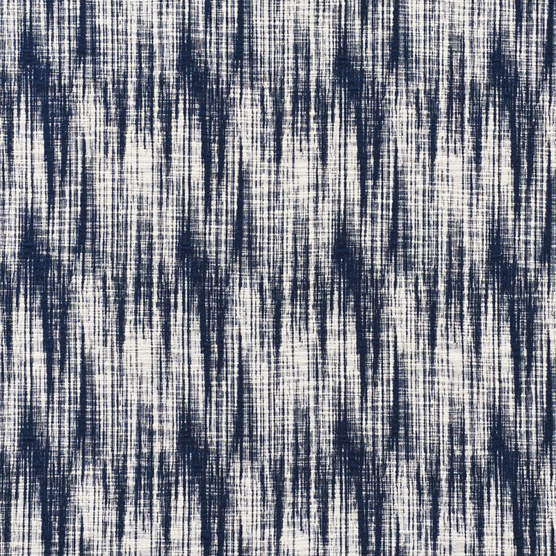 Burashi Texture Indigo 73730 by Schumacher Designer Fabric MINGEI See Sample ITALY - </p><p>Repeat: Horizontal: 7 1/4" (18CM) and Vertical: 8 3/4" (22CM) 56 1/4" (143CM) - Swanky Fabrics -
